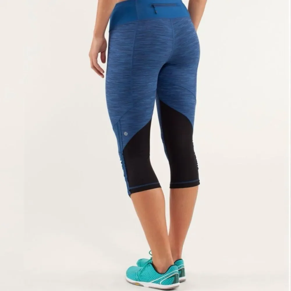 Lululemon Run For Your Life Crop Leggings Women Size 4